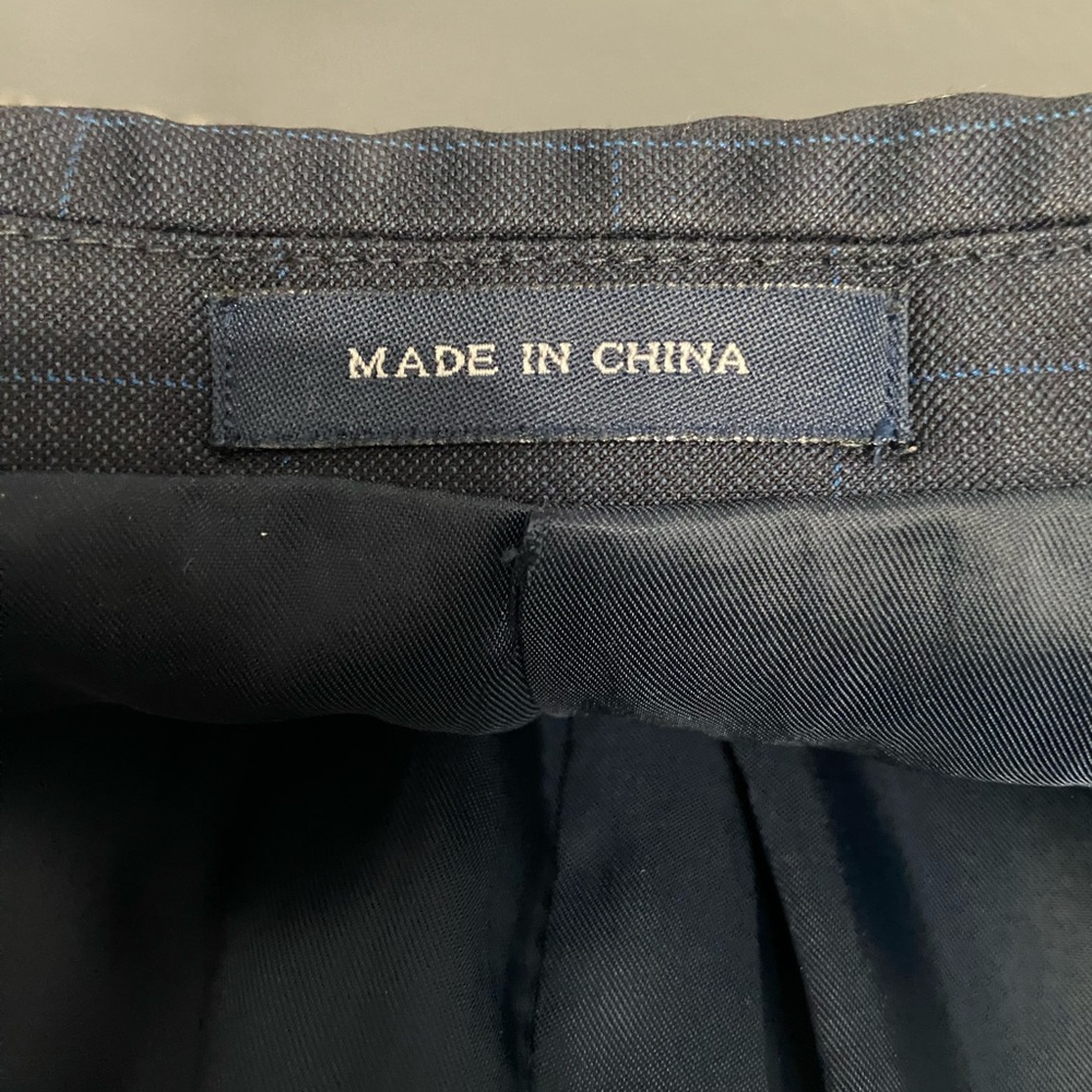 RALPH RALPH LAUREN 100% Wool Mens Navy 2 Button Blazer/Sportcoat 40R Career - Picture 12 of 17